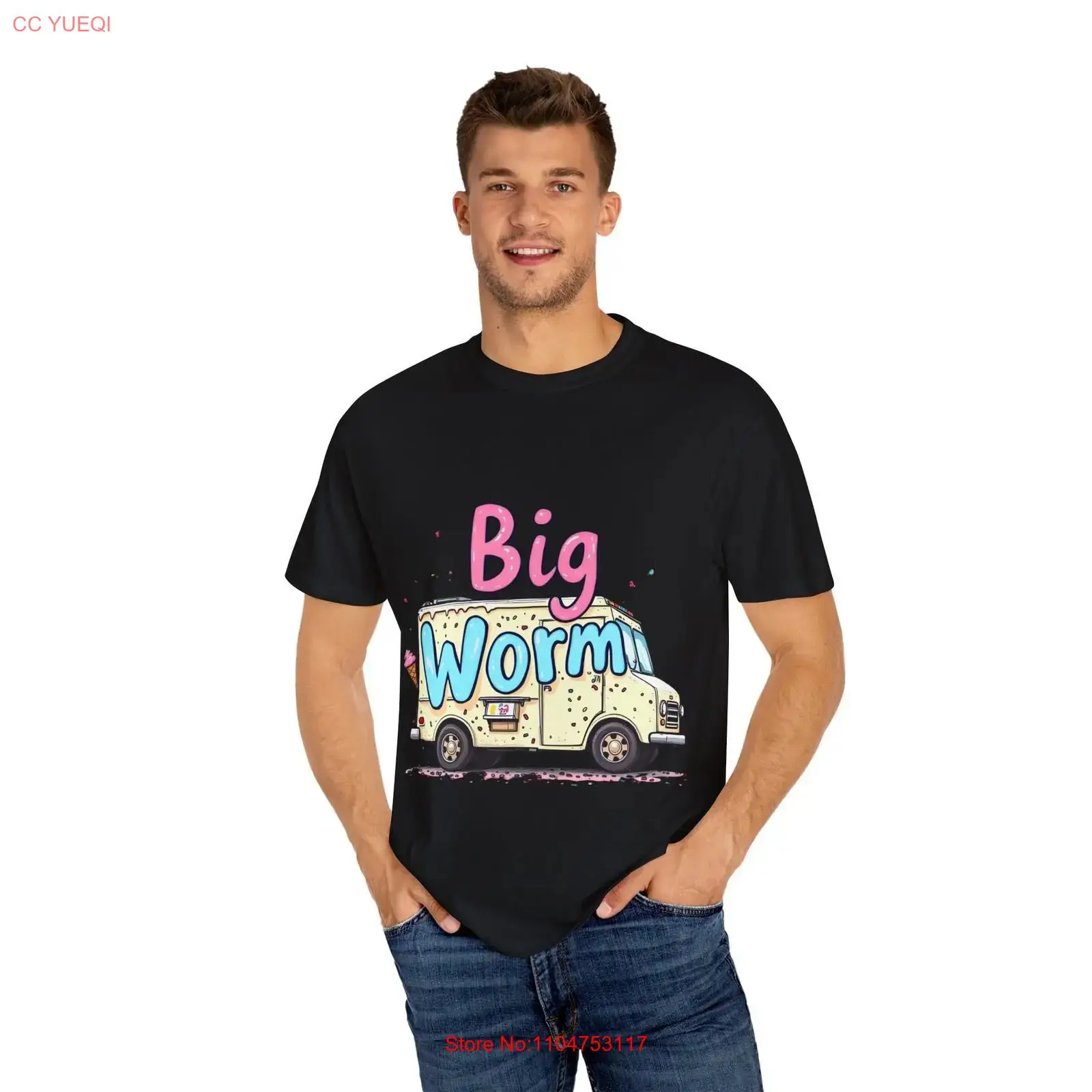 Vintage Vibes Fashion - Koszulka z motywem fantazyjnej wózki z