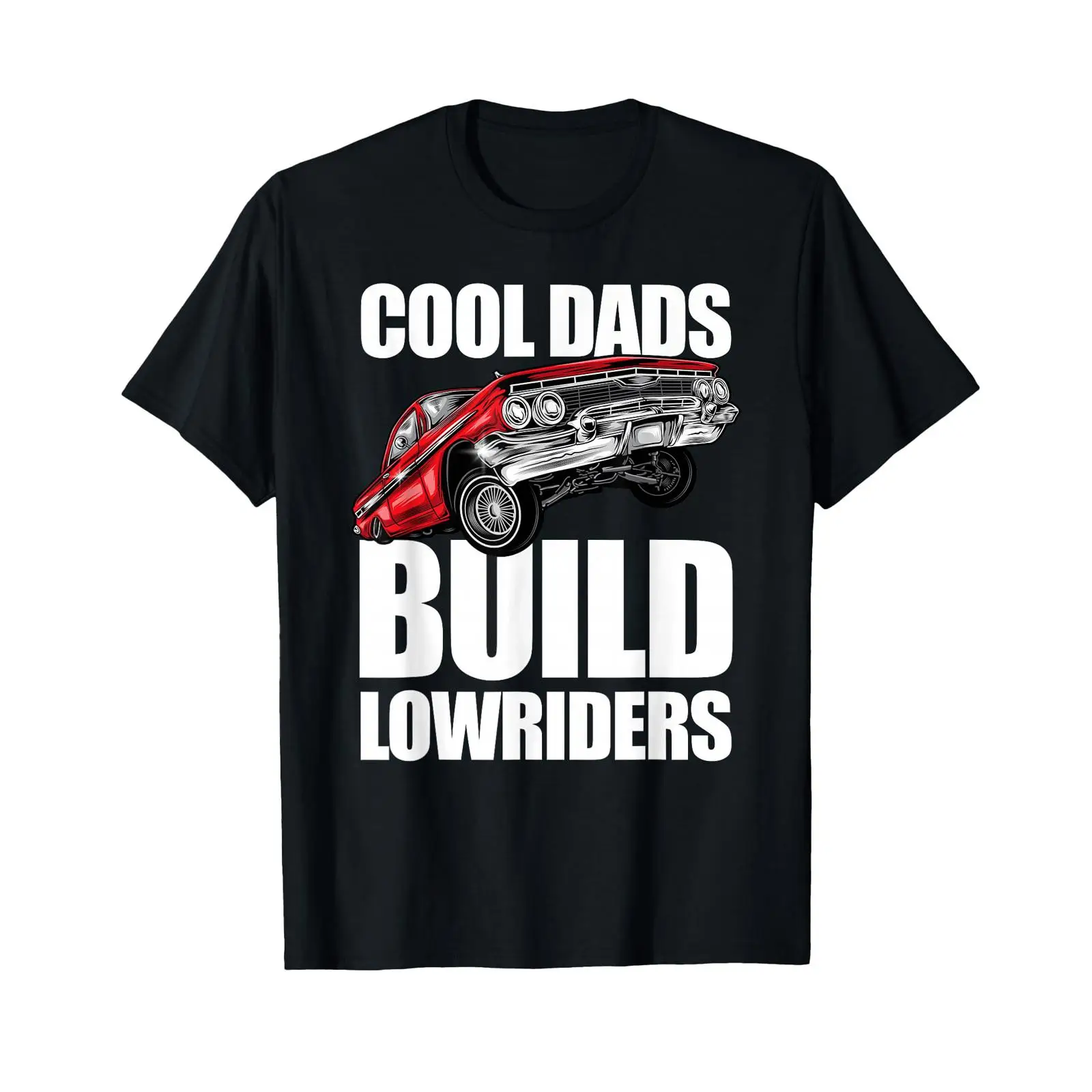 Vintage Fashion Build - Koszulka dla miłośników klasycznych samochodów Lowriderów