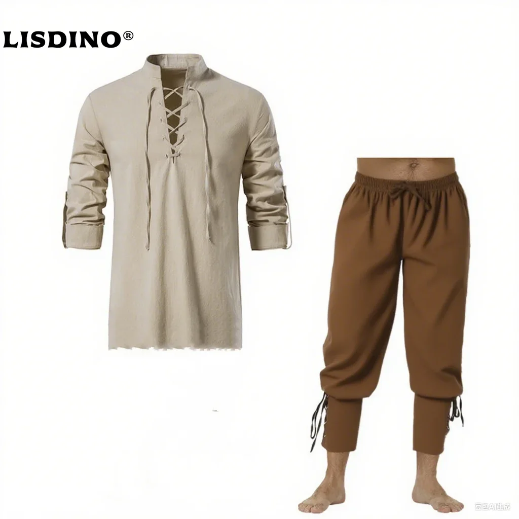Retro Track Pant - 2 szt. Retro Vintage Średniowieczny Renesansowy