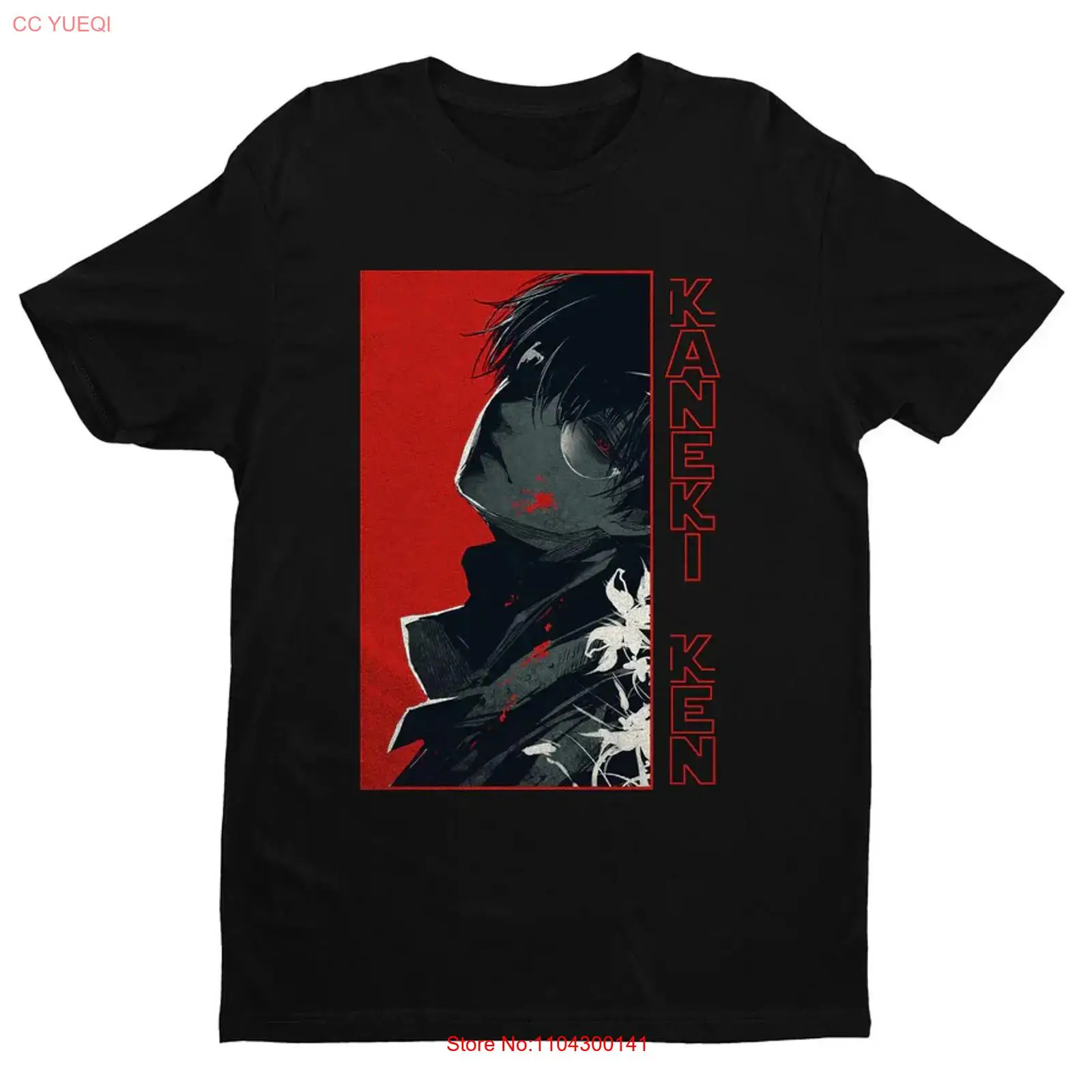 Vintage Ken Fashion - Anime Kaneki Ken Tokyo Ghoul Czarna