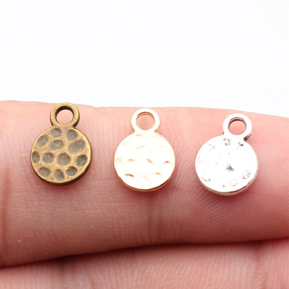 Vintage Fashion Words - WYSIWYG 40 szt. 11x8mm 3 Kolory
