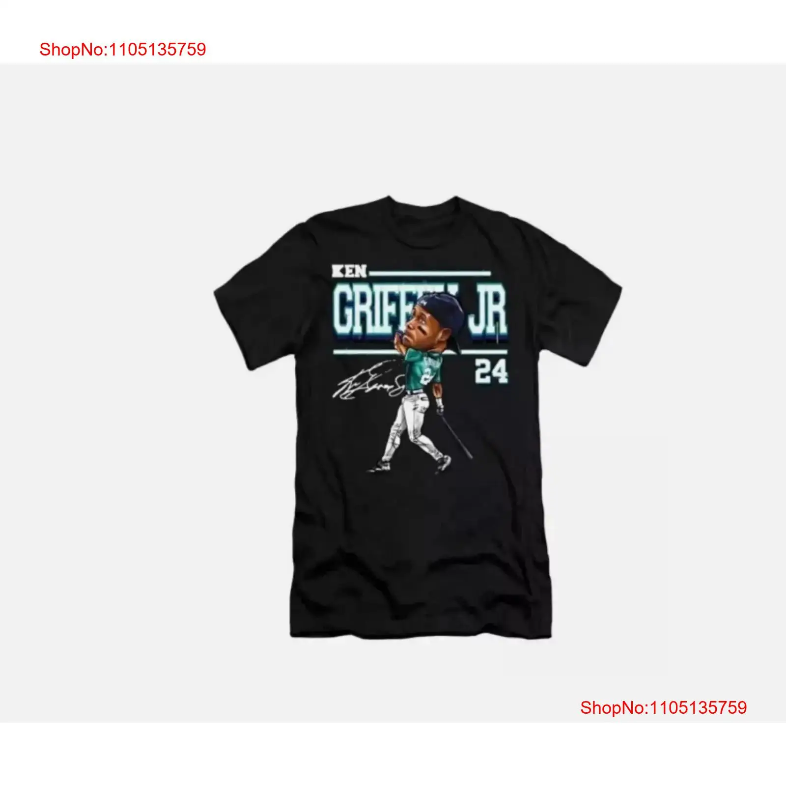 Koszulka Ken Griffey Jr Signat – Vintage Ken Fashion recenzja i cena