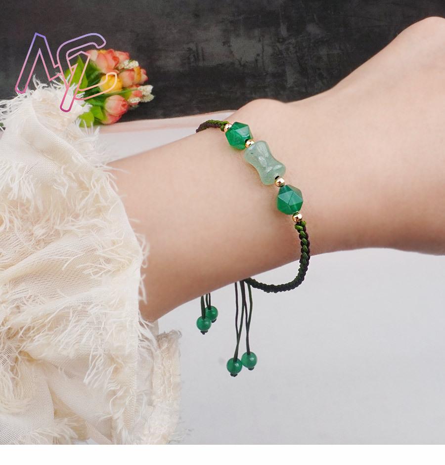 Bransoletki z zielonych, natur – Vintage Fashion recenzja i cena