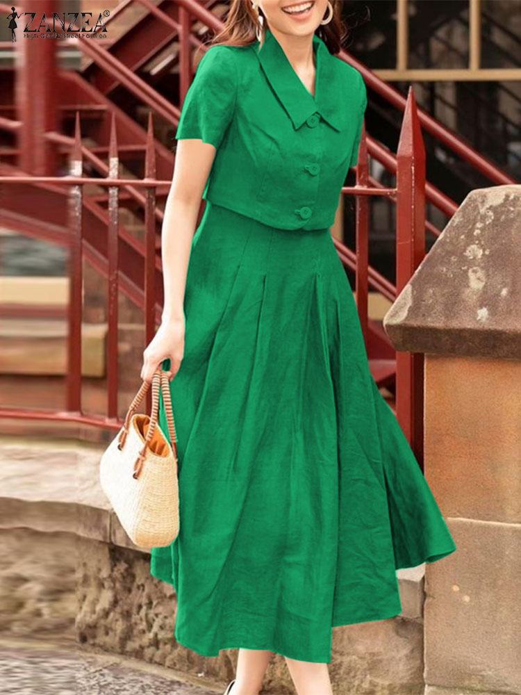 ZANZEA Damskie dwuczęściowe ze – Vintage Fashion Pieces recenzja i cena