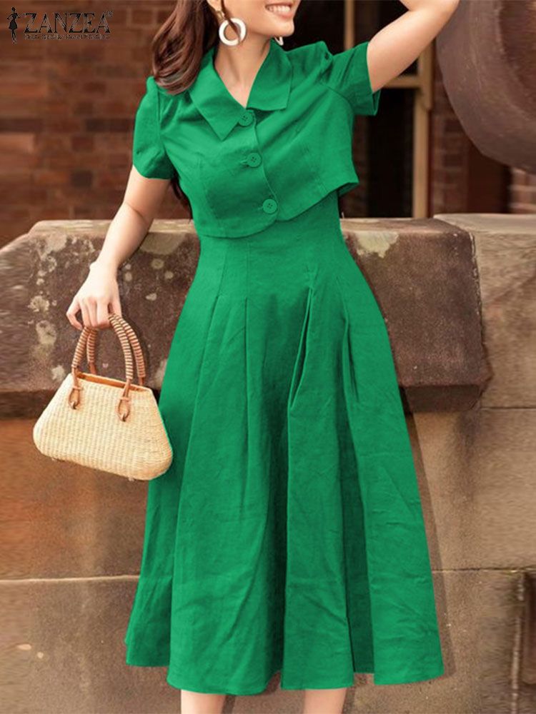 ZANZEA Damskie dwuczęściowe ze – Vintage Fashion Pieces recenzja i cena