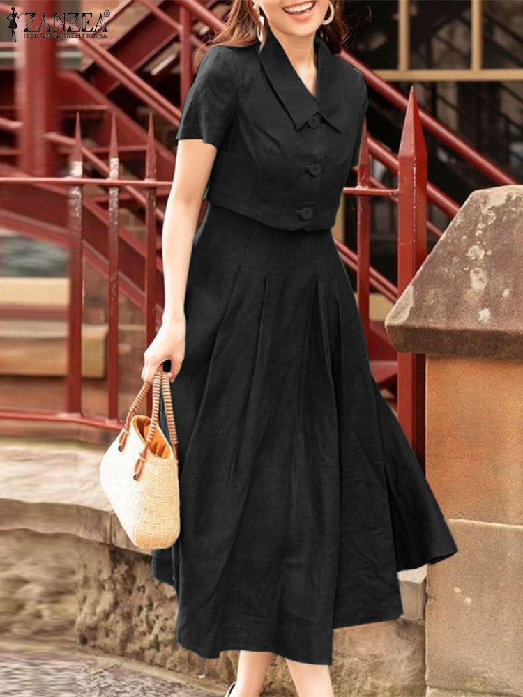 ZANZEA Damskie dwuczęściowe ze – Vintage Fashion Pieces recenzja i cena