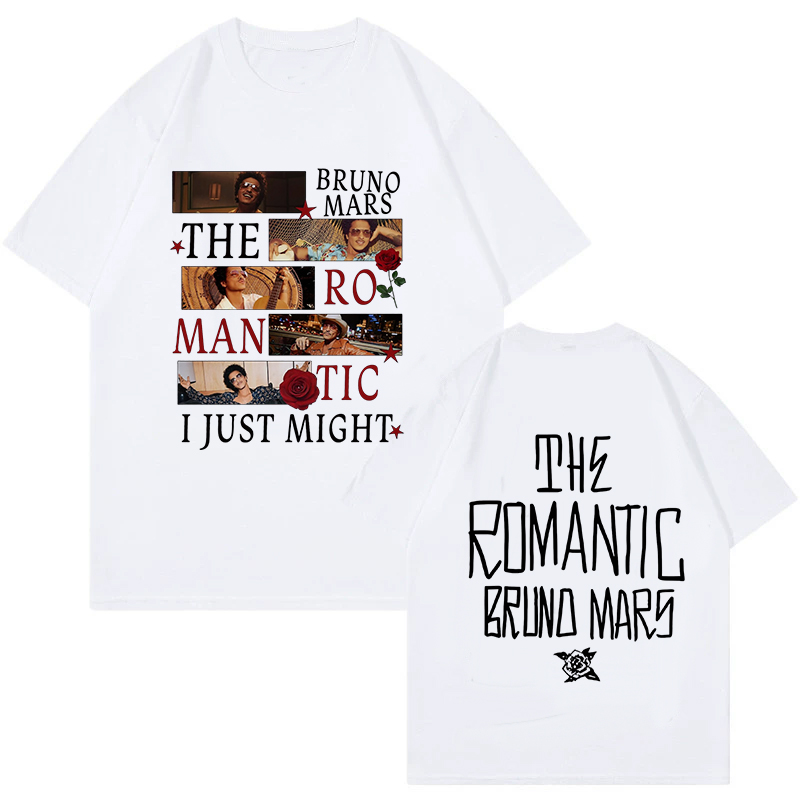 Koszulka Bruno Mars z nadrukie – Vintage Fashion Eu recenzja i cena