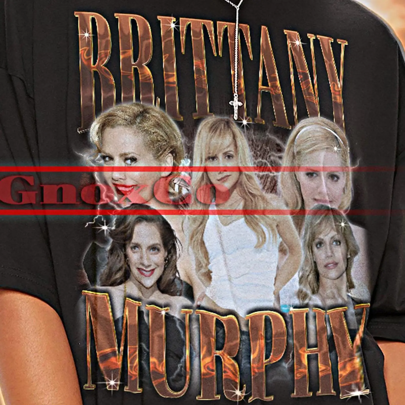 Koszulka Brittany Murphy Retro – Vintage Fashion Collage recenzja i cena