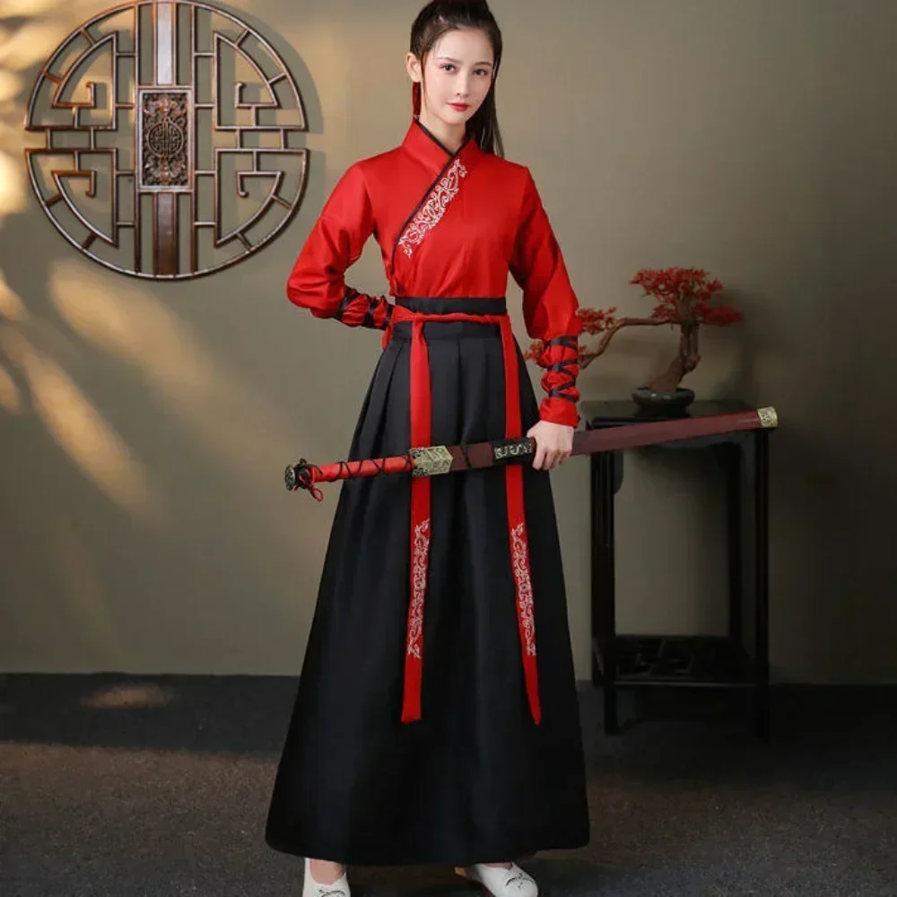 Nowoczesny damski zestaw Hanfu – Vintage Fashion Queen recenzja i cena