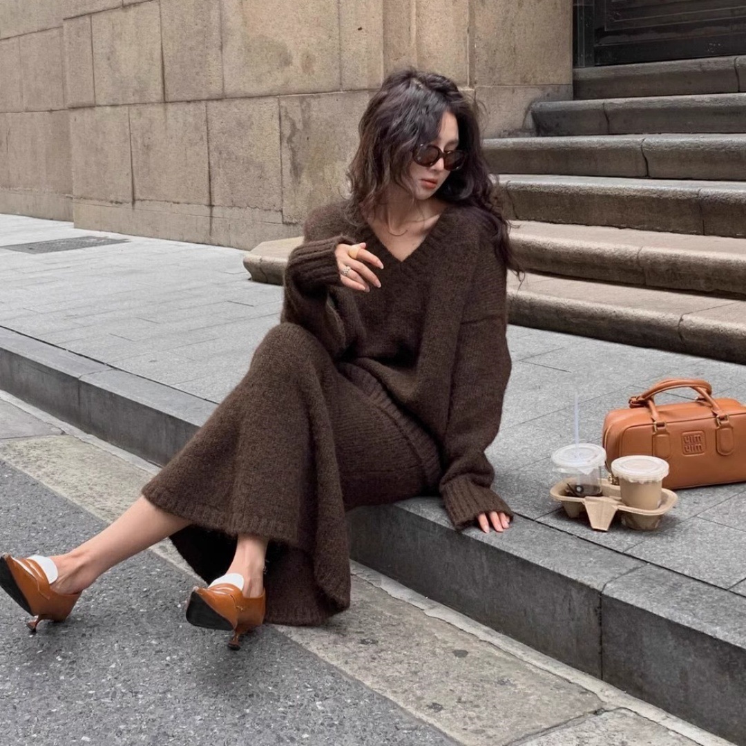 Zestaw swetrowy w stylu vintag – Vintage Fashion Pieces recenzja i cena