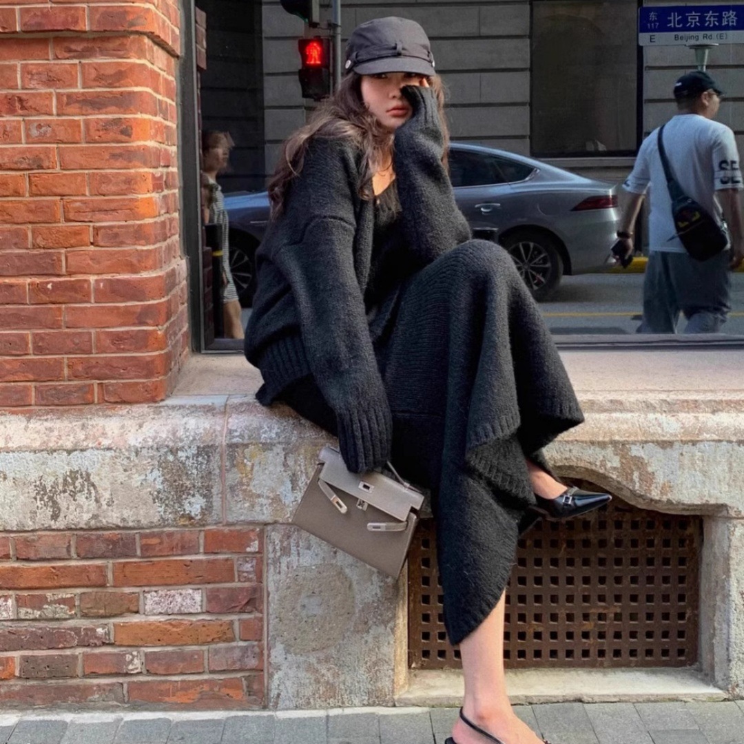 Zestaw swetrowy w stylu vintag – Vintage Fashion Pieces recenzja i cena