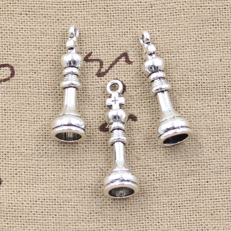 10 sztuk Charms szachy rycerz  – Vintage Fashion Queen recenzja i cena