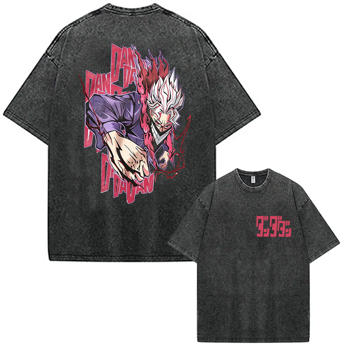 T-shirt męski z grafiką anime  – Vintage Ken Fashion recenzja i cena
