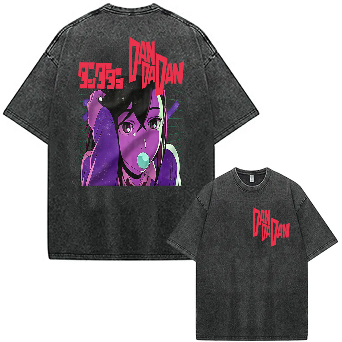 T-shirt męski z grafiką anime  – Vintage Ken Fashion recenzja i cena