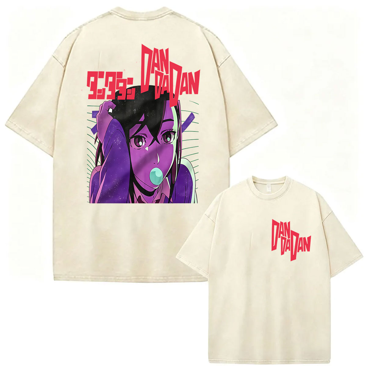 T-shirt męski z grafiką anime  – Vintage Ken Fashion recenzja i cena