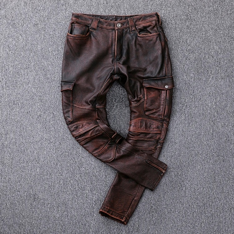Czarne zimowe skórzane spodnie – Retro Track Pant recenzja i cena