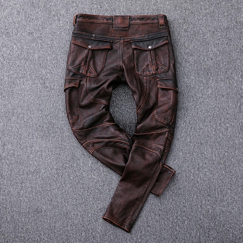 Czarne zimowe skórzane spodnie – Retro Track Pant recenzja i cena