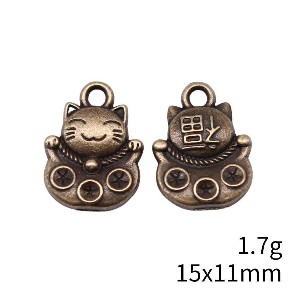 10 szt. 15x11mm 3 Kolory Antyc – Vintage Fashion Words recenzja i cena